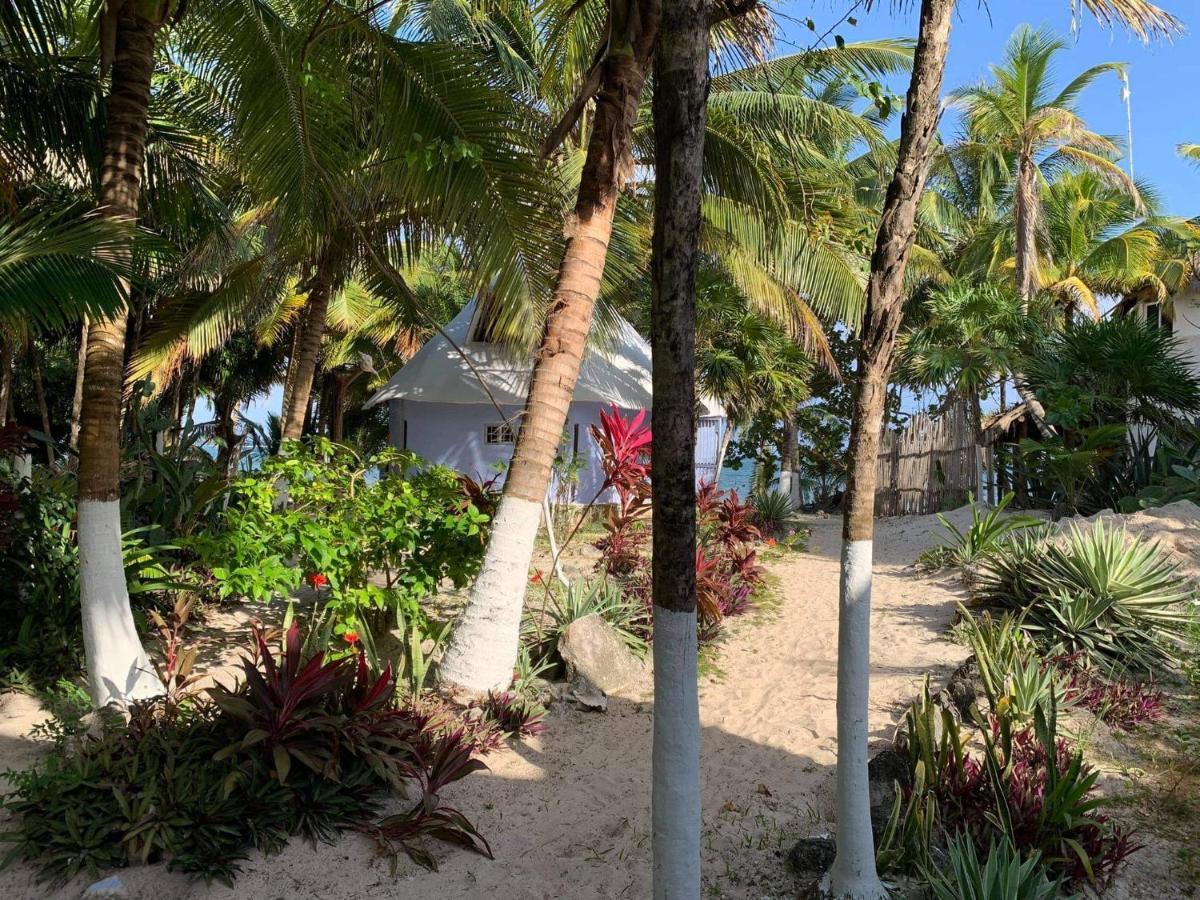 Chez Gigi - Eco Lodge Mahahual Exterior foto