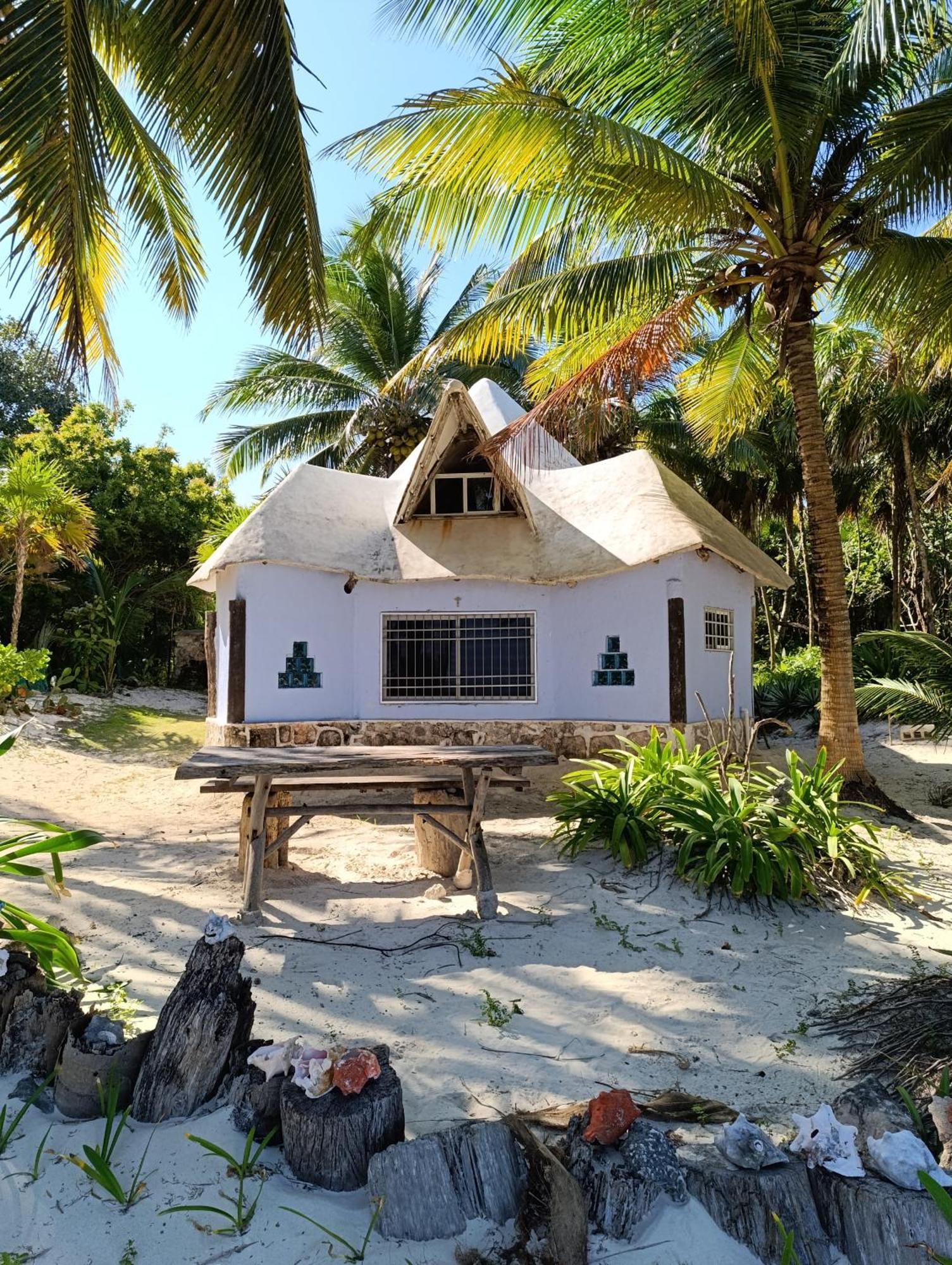 Chez Gigi - Eco Lodge Mahahual Exterior foto